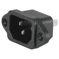 Main product image for IEC AC Power Jack Chassis Mount 090-442